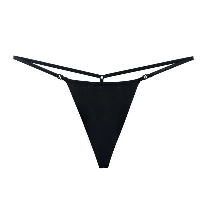 17 Colors!! Mini Sexy Women Panties G String Tanga S-XL Charming Thong Ladies Thin Belt Fitness Seamless T-back Underwear