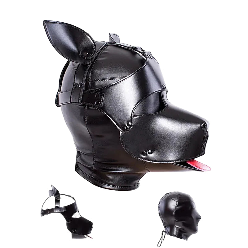 Role Play Dog Mask (2 Piece)