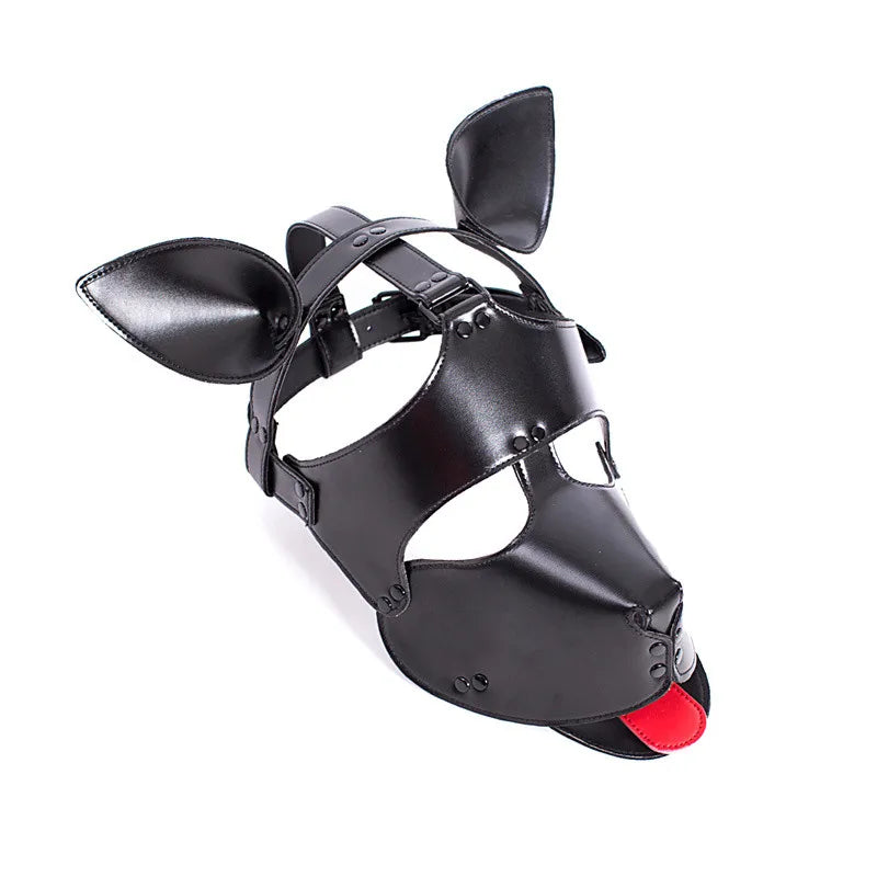 Role Play Dog Mask (2 Piece)
