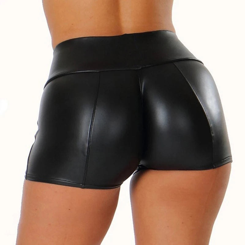 Leather Showoff Shorts
