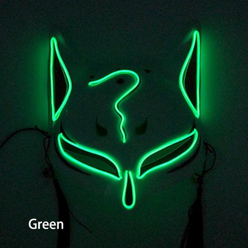 Neon Half Face Mask