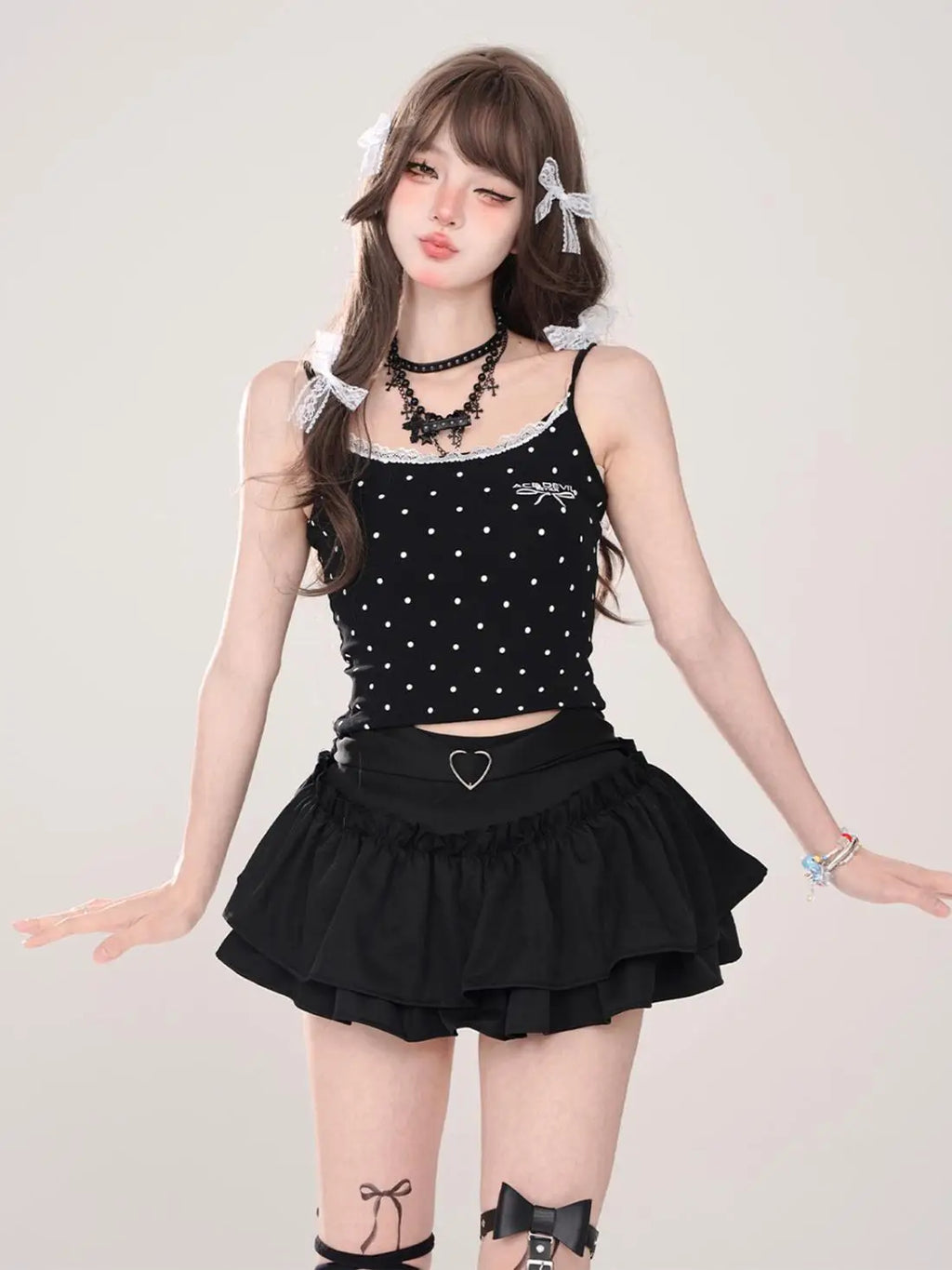 Skirts Women Ruffles A-line High Waist Chic Design Unique Korean Fashion Streetwear Gothic Summer Sweet Hot Girls Prevalent Y2k