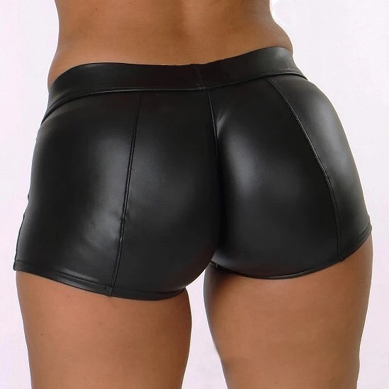 Leather Showoff Shorts