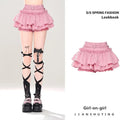 Skirts Women Ruffles A-line High Waist Chic Design Unique Korean Fashion Streetwear Gothic Summer Sweet Hot Girls Prevalent Y2k