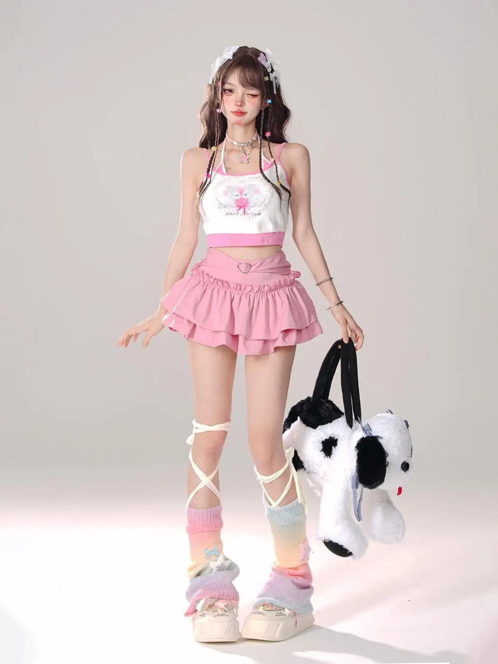 Skirts Women Ruffles A-line High Waist Chic Design Unique Korean Fashion Streetwear Gothic Summer Sweet Hot Girls Prevalent Y2k