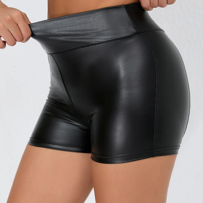 Leather Showoff Shorts