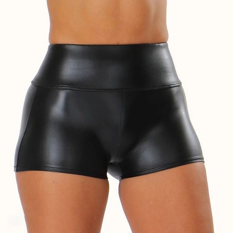 Leather Showoff Shorts