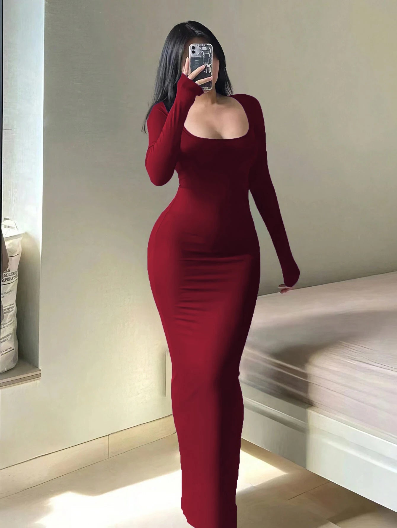 Long Sleeve Bodycon Dress