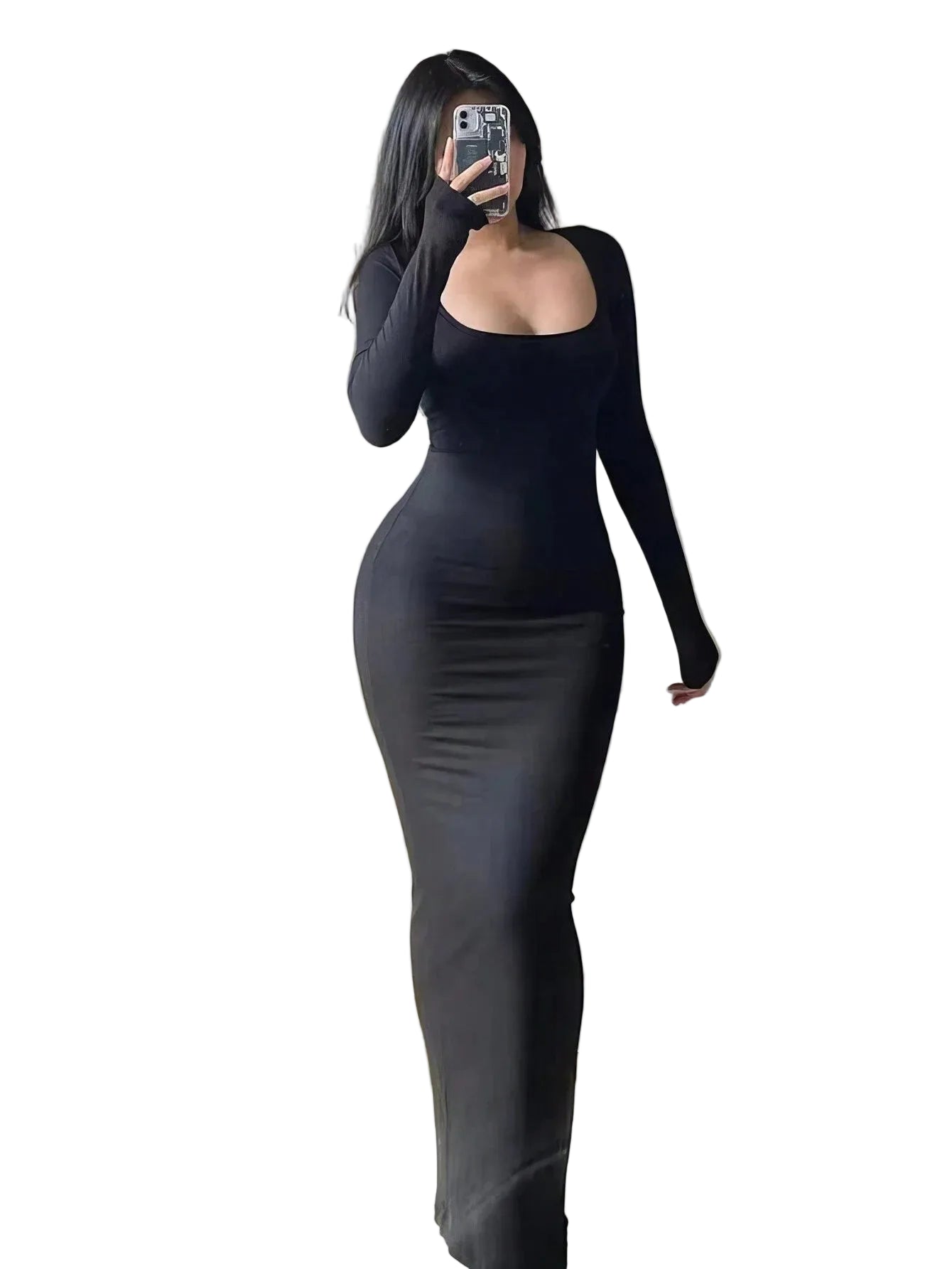 Long Sleeve Bodycon Dress
