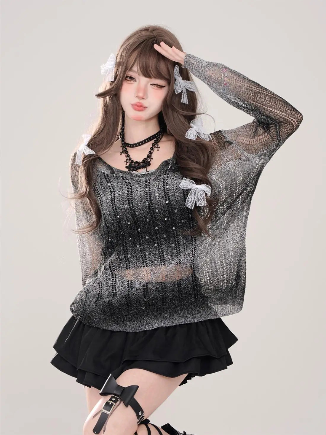 Skirts Women Ruffles A-line High Waist Chic Design Unique Korean Fashion Streetwear Gothic Summer Sweet Hot Girls Prevalent Y2k